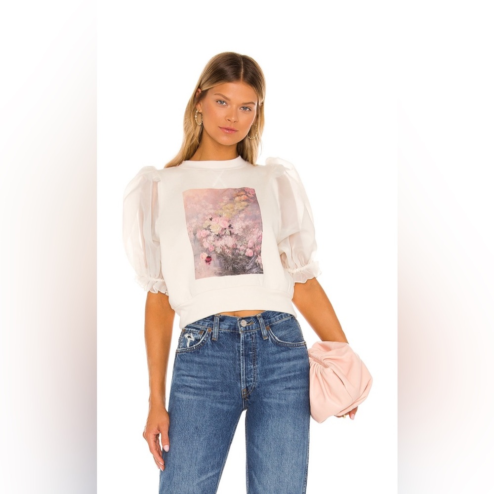 Selkie the rosewater Minnie Sweater- coconut milk